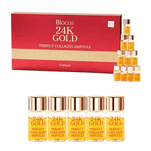 Tải hình ảnh vào Trình xem thư viện, Tinh Chất Dưỡng Da Biocos 24k Gold Perfect Collagen Ampoule