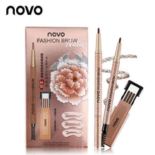 Tải hình ảnh vào Trình xem thư viện, Bộ Chì Mày Định Hình 3 Kiểu Novo Fashion Brow
