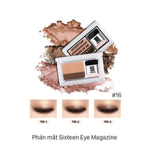 Tải hình ảnh vào Trình xem thư viện, Phấn mắt 16Brand Hàn Quốc – Sixteen Eye Magazine