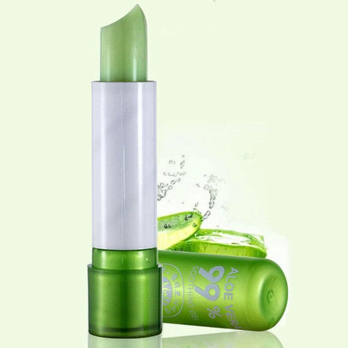 Son dưỡng Aloe Vera 92% Soothing Gel Lip Balm Nature Republic