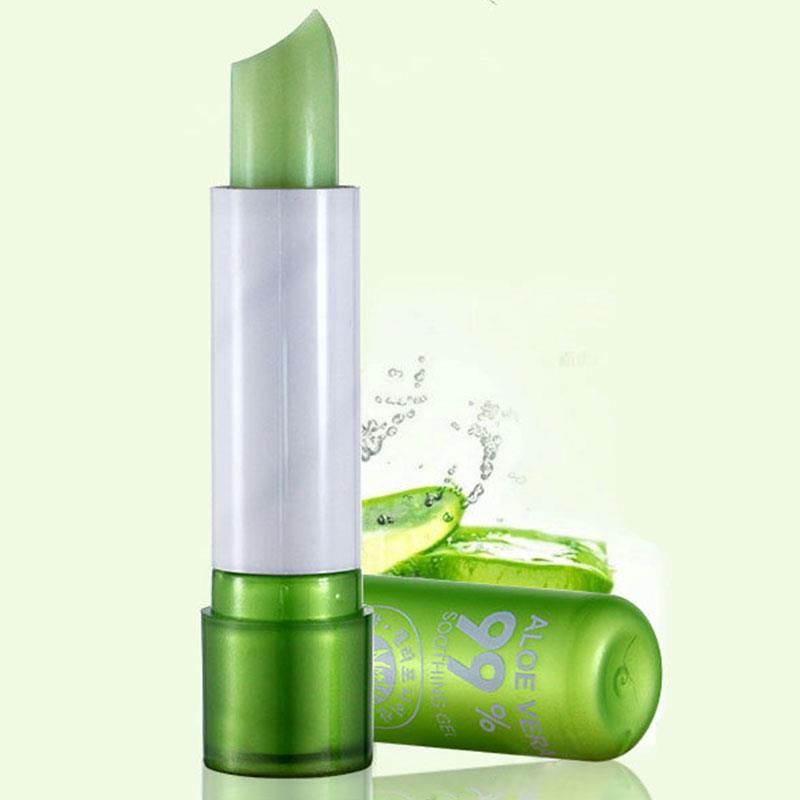 Son dưỡng Aloe Vera 92% Soothing Gel Lip Balm Nature Republic