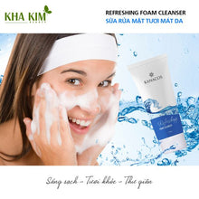 Tải hình ảnh vào Trình xem thư viện, Sữa rửa mặt sáng da và mát lạnh – Kan Refreshing Foam Cleanser
